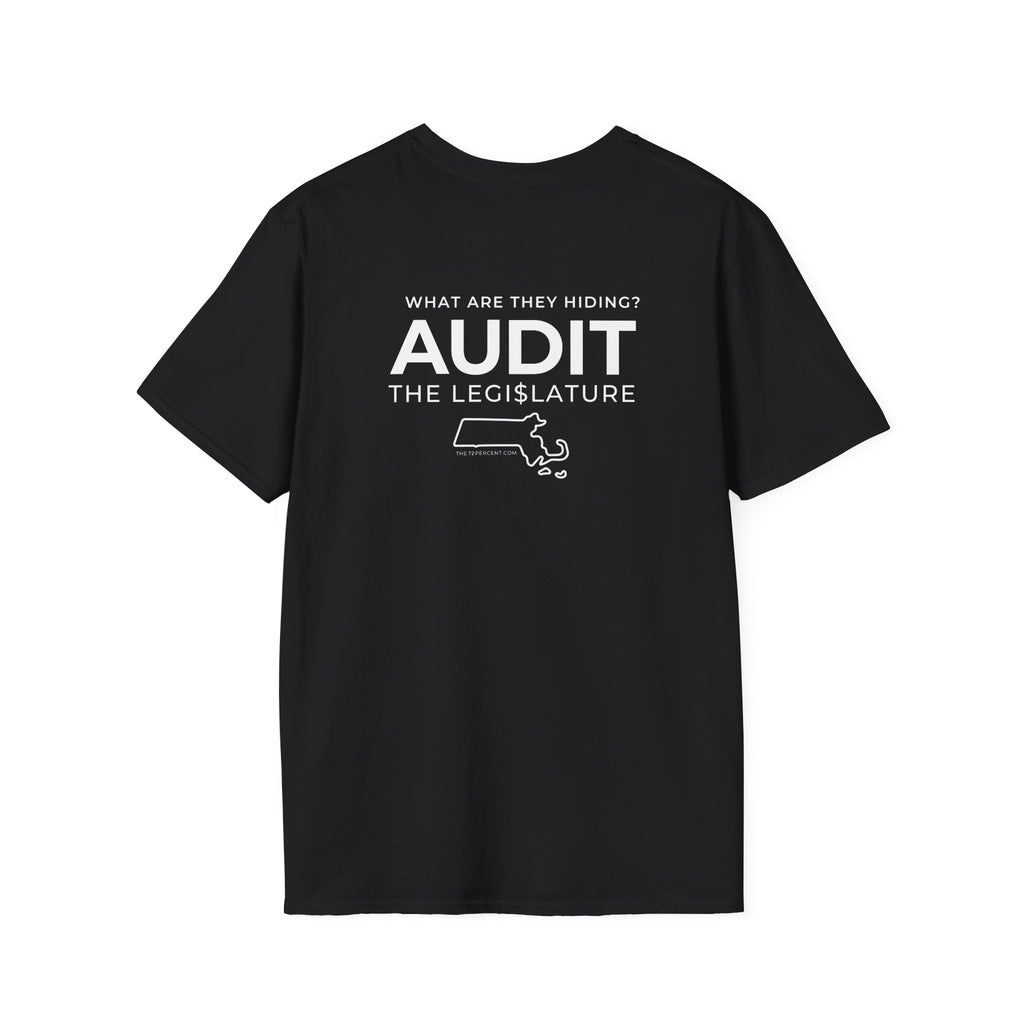 72% Where's Our Audit?! Unisex Adult Tee
