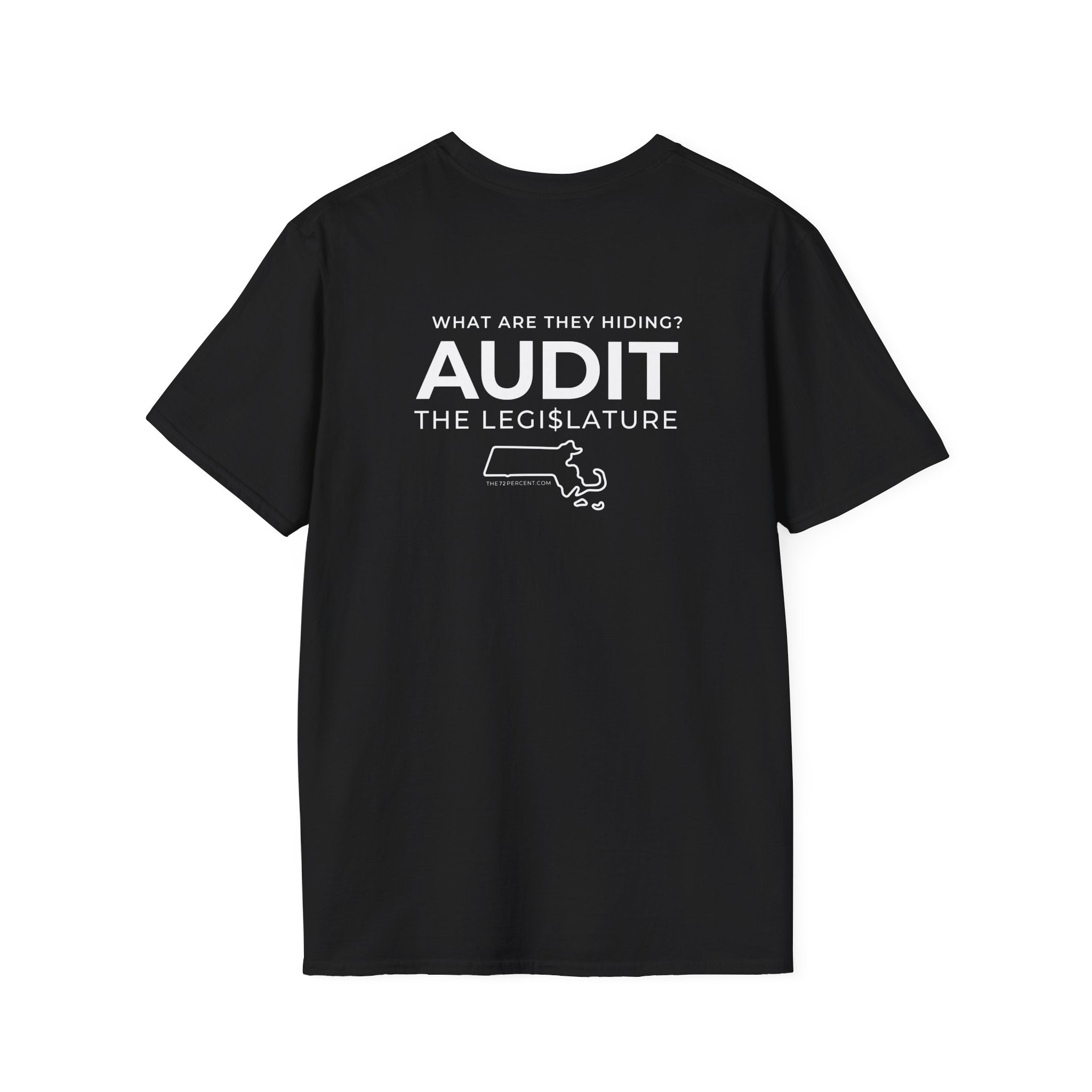 72% Where's Our Audit?! Unisex Adult Tee