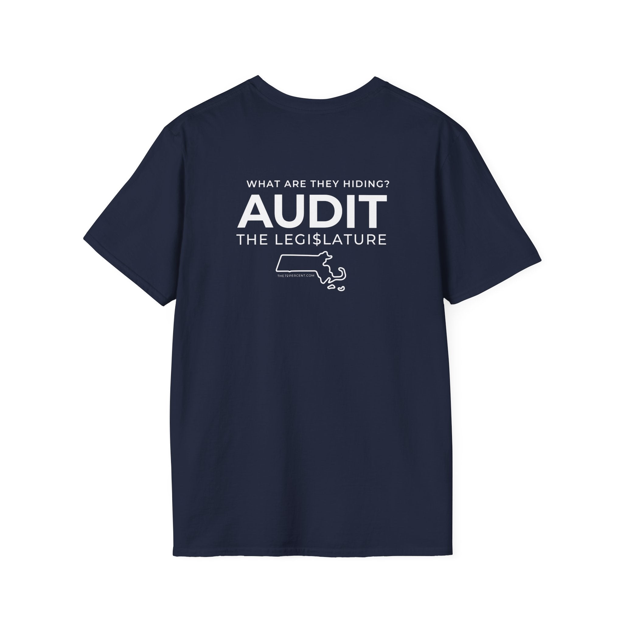72% Where's Our Audit?! Unisex Adult Tee