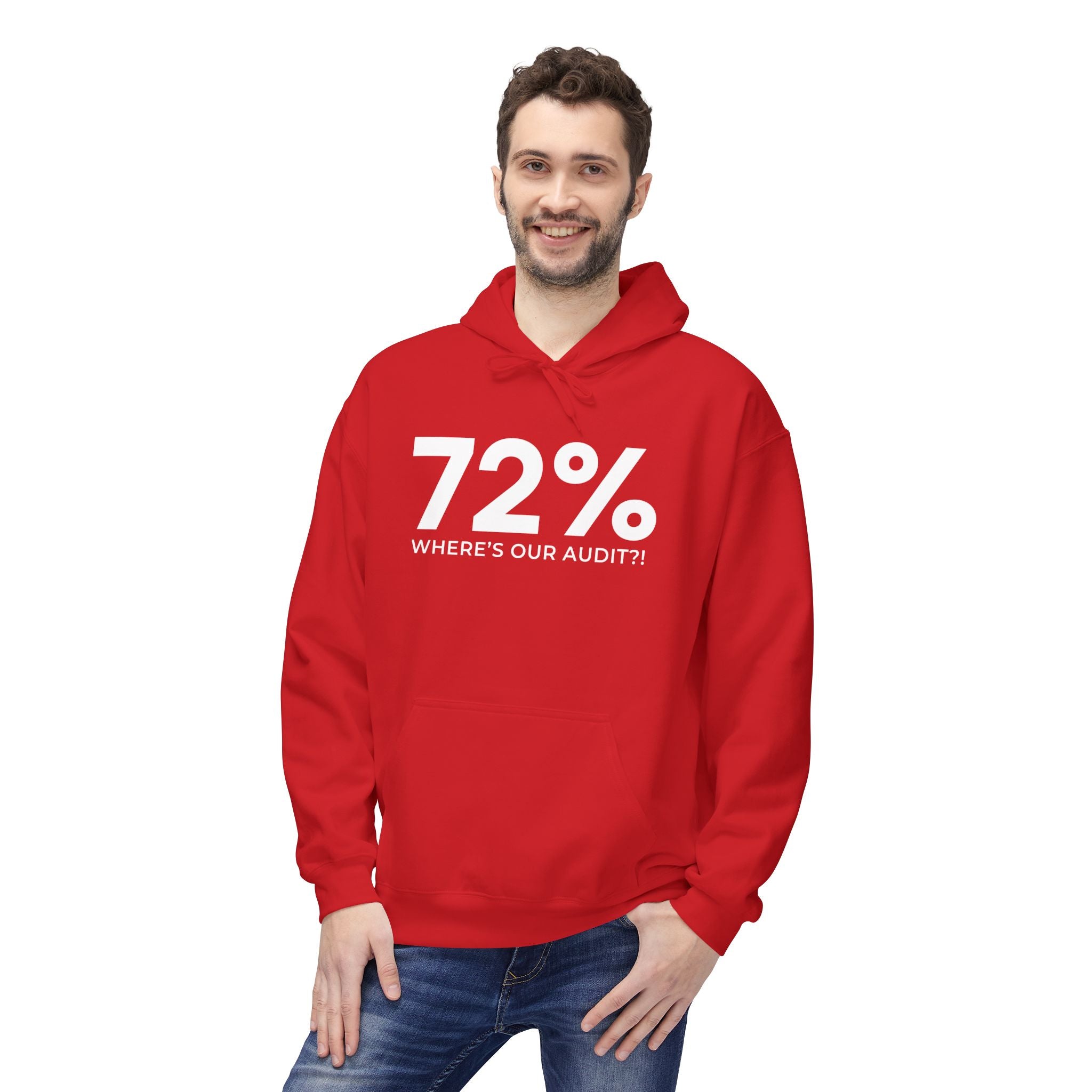 72% Where's Our Audit?! Sweatshirt Event